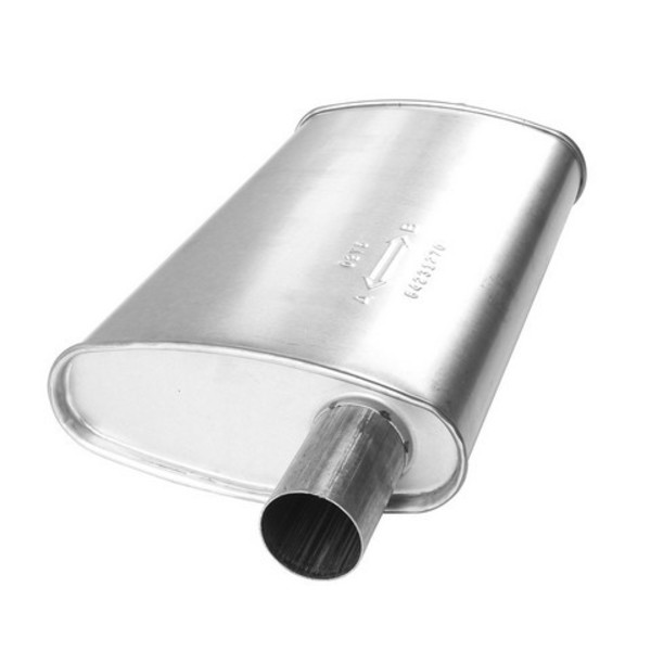 Ap Exhaust Products ENFORCER MUFFLER (SL DESIGN), OVAL - 4 1/16IN X 10 1/2IN 3777SL